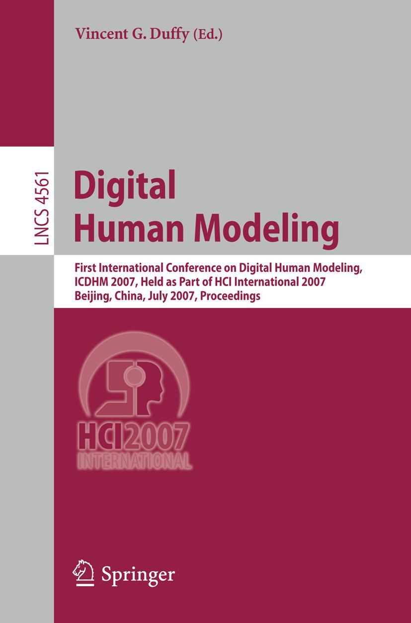 Vorderes Coverbild Digital Human Modeling