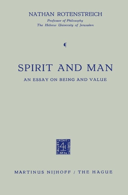 Vorderes Coverbild Spirit and Man