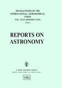 Vorderes Coverbild Reports on Astronomy