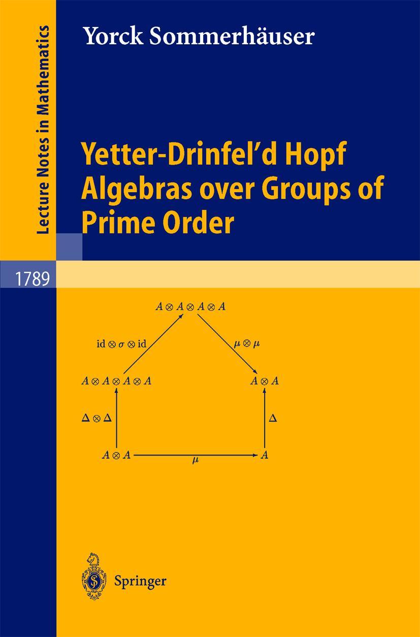 Vorderes Coverbild Yetter-Drinfel'd Hopf Algebras over Groups of Prime Order