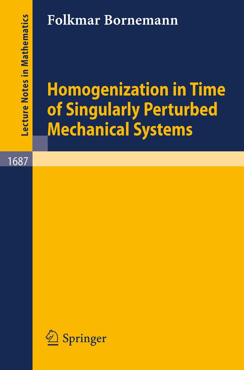 Vorderes Coverbild Homogenization in Time of Singularly Perturbed Mechanical Systems