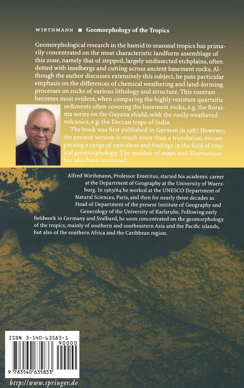 Rückseitencover Geomorphology of the Tropics