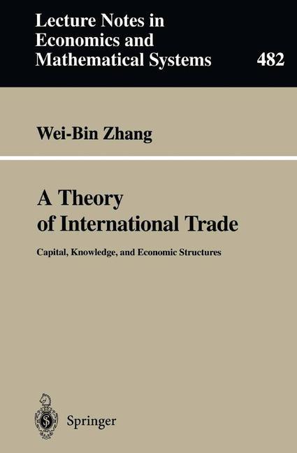 Vorderes Coverbild A Theory of International Trade