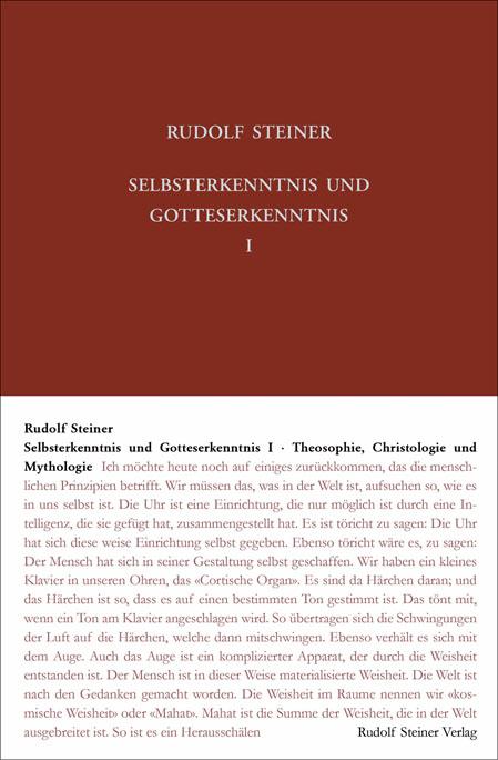 Vorderes Coverbild Selbsterkenntnis und Gotteserkenntnis 1
