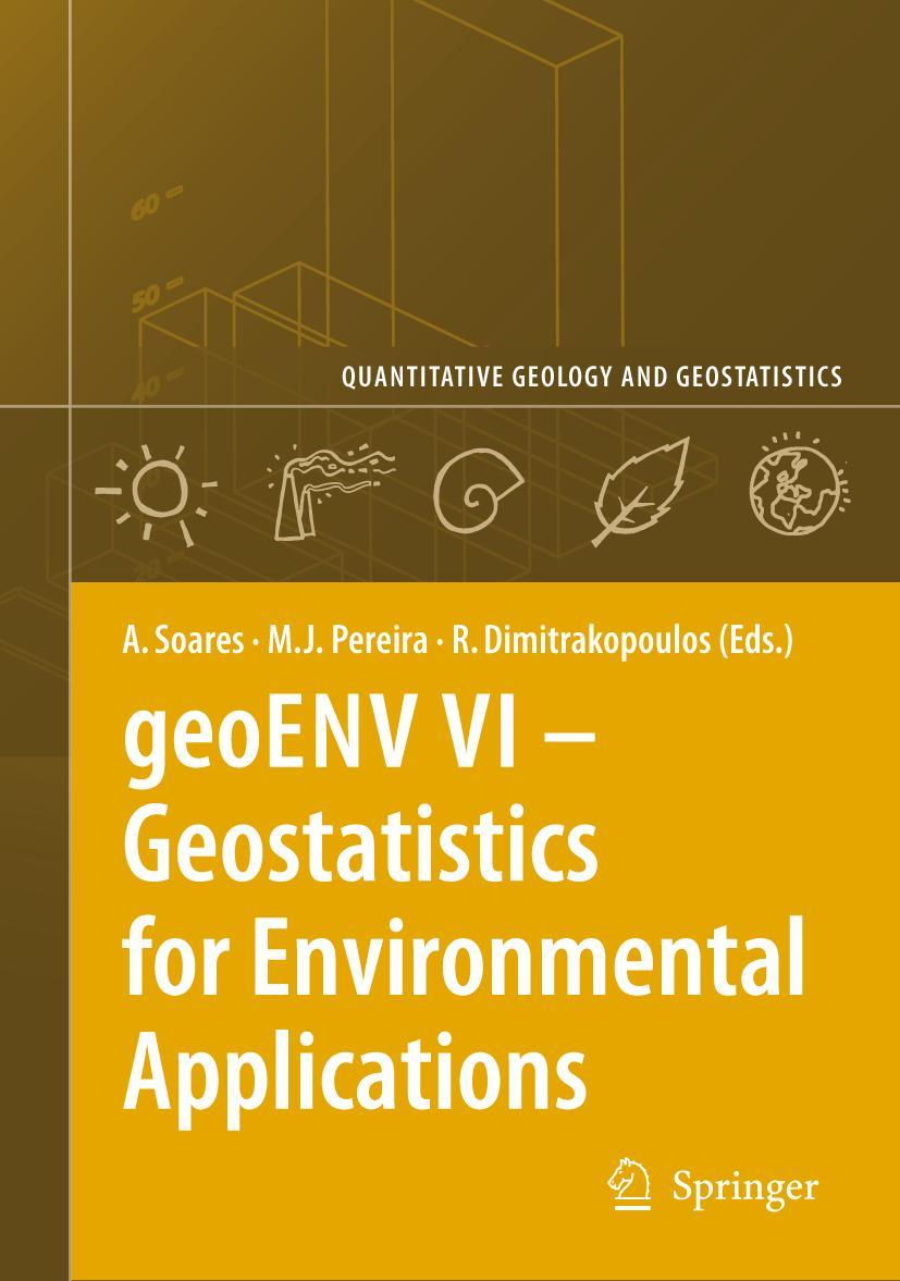 Vorderes Coverbild geoENV VI - Geostatistics for Environmental Applications