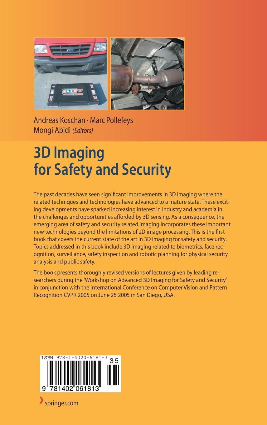 Rückseitencover 3D Imaging for Safety and Security