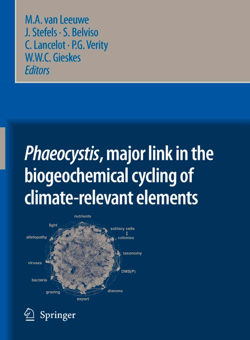 Vorderes Coverbild Phaeocystis, major link in the biogeochemical cycling of climate-relevant elements