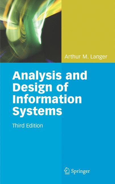 Vorderes Coverbild Analysis and Design of Information Systems