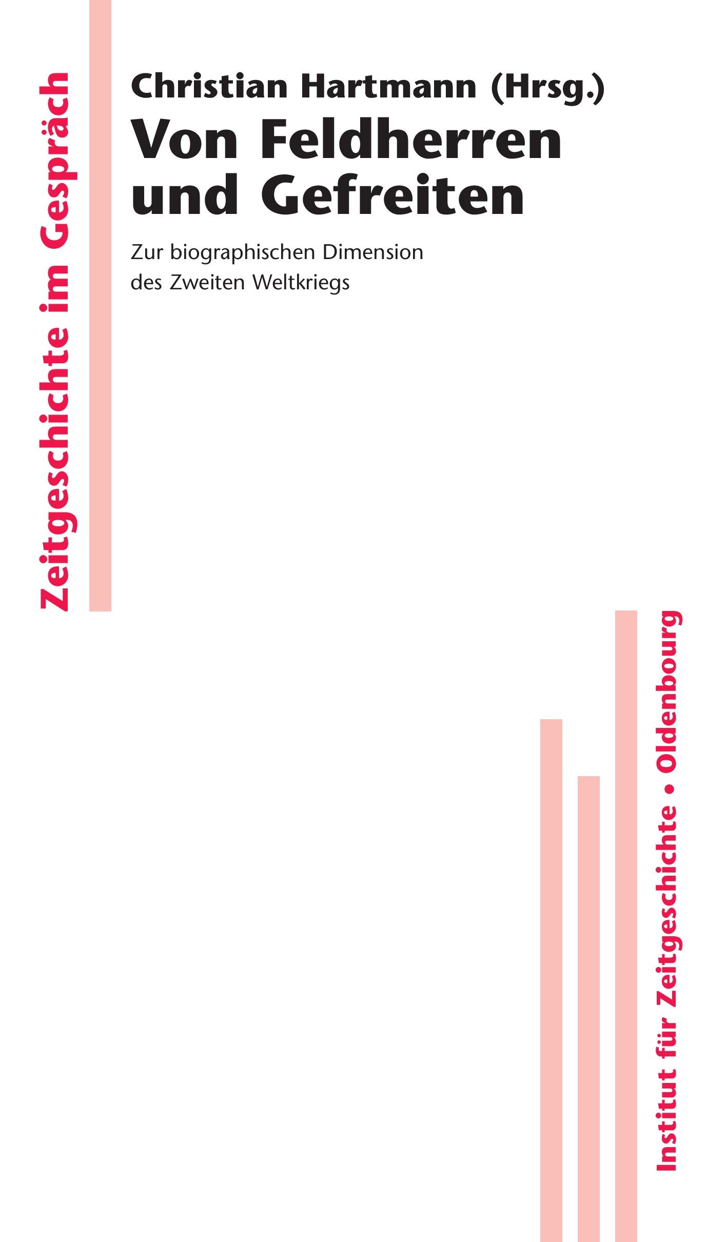Vorderes Coverbild Von Feldherren und Gefreiten