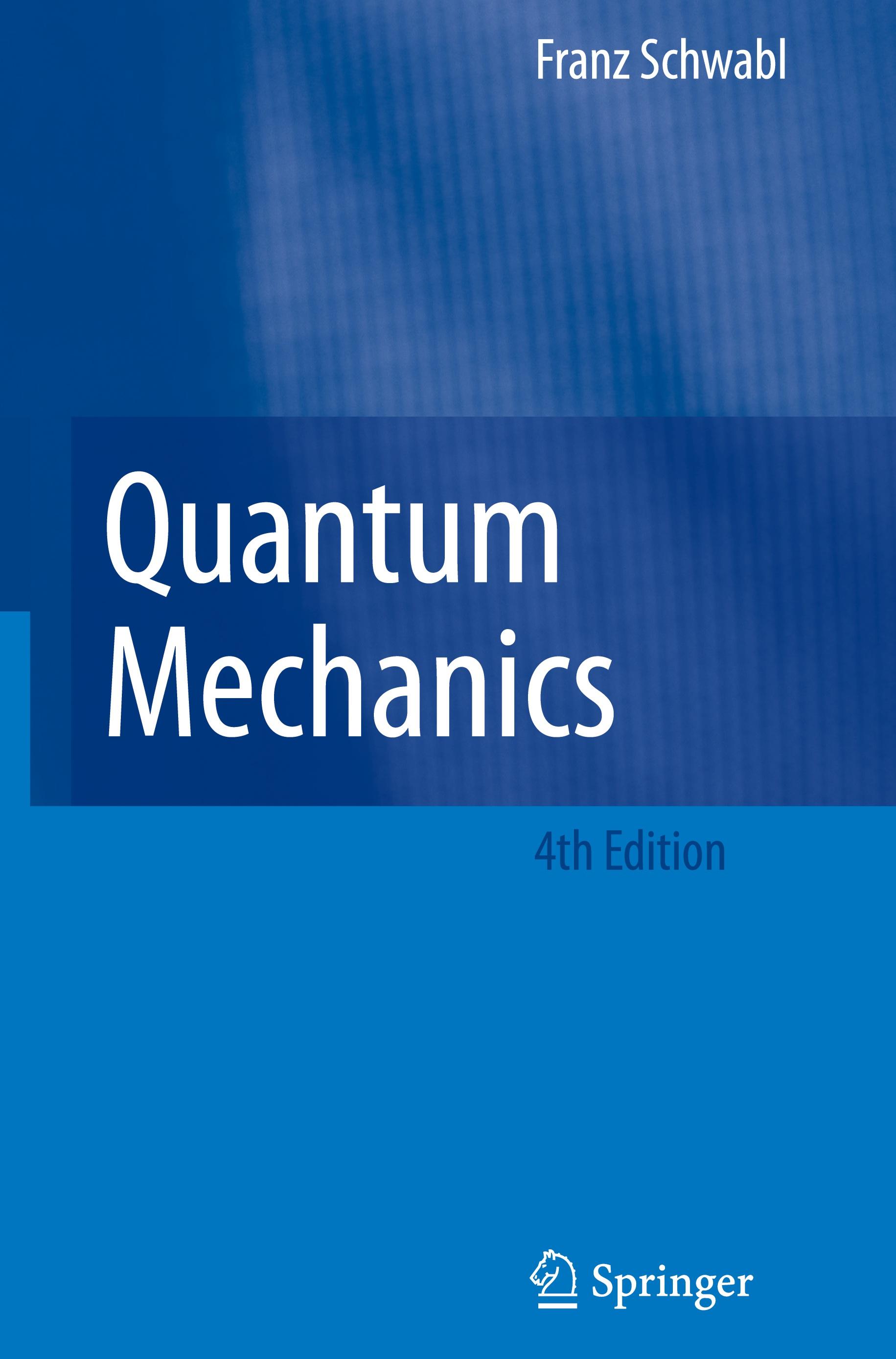 Vorderes Coverbild Quantum Mechanics