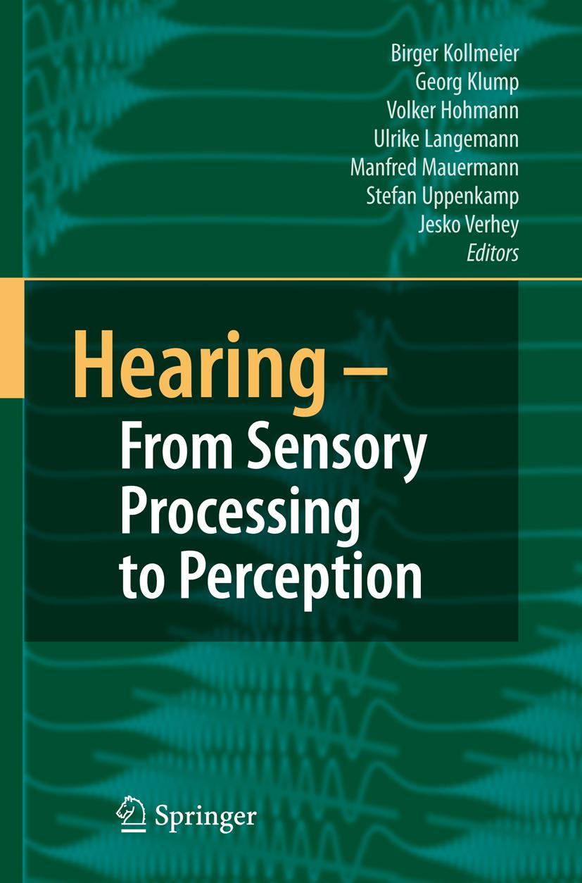 Vorderes Coverbild Hearing - From Sensory Processing to Perception