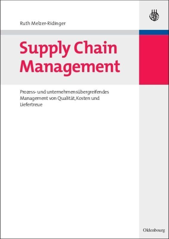Vorderes Coverbild Supply Chain Management