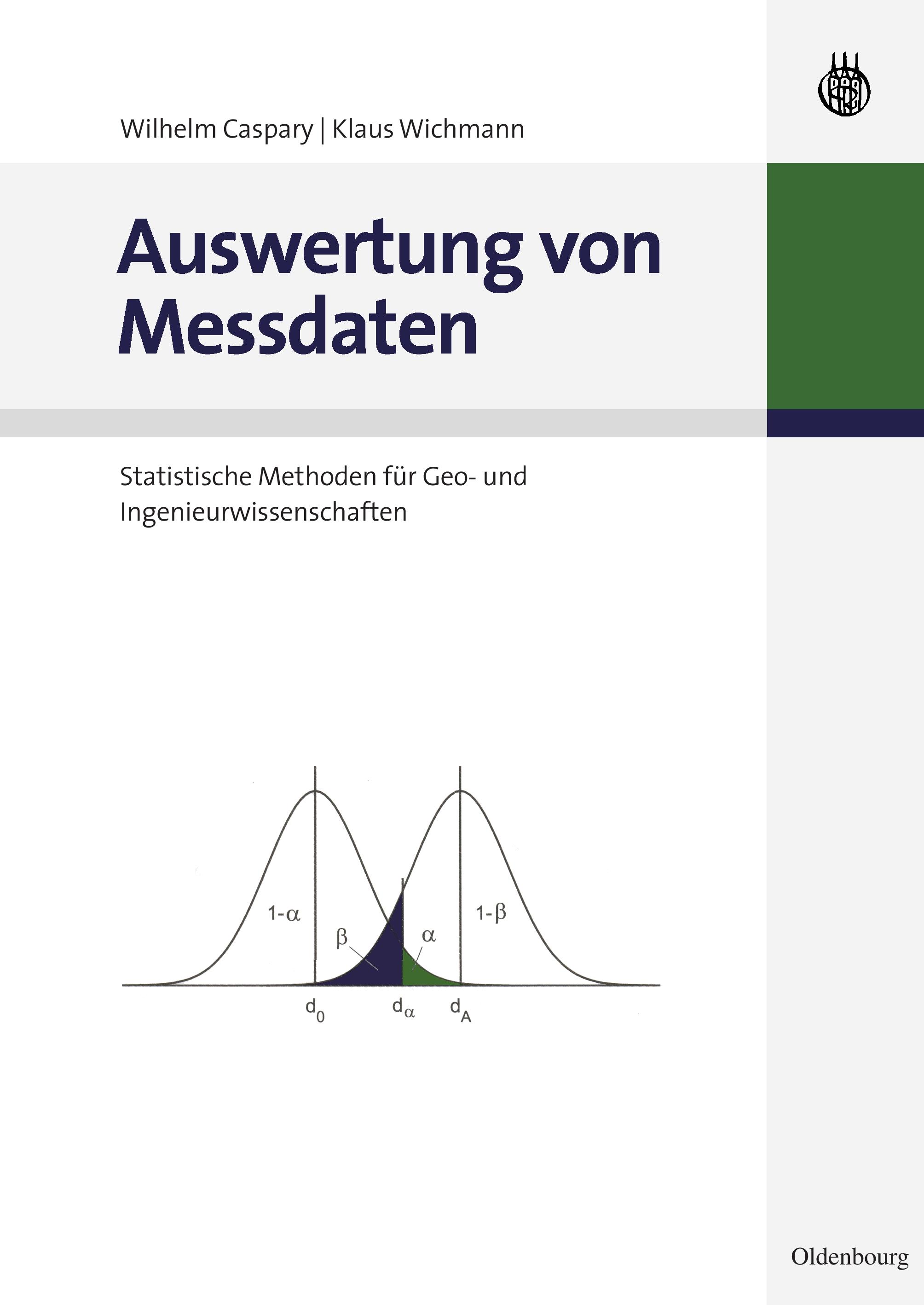 Vorderes Coverbild Auswertung von Messdaten