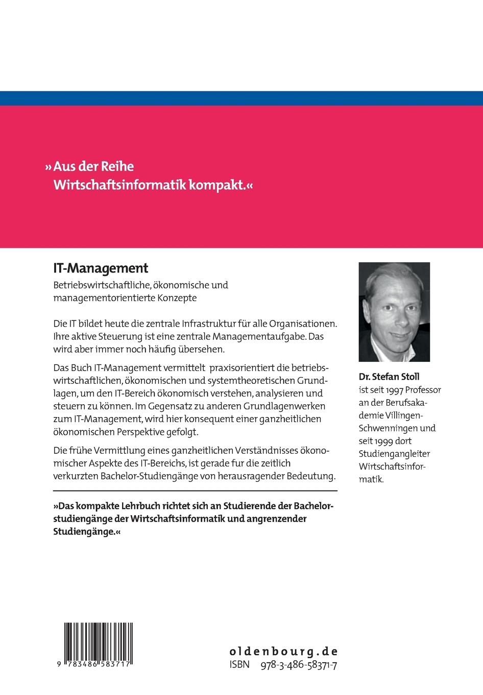 Rückseitencover IT-Management