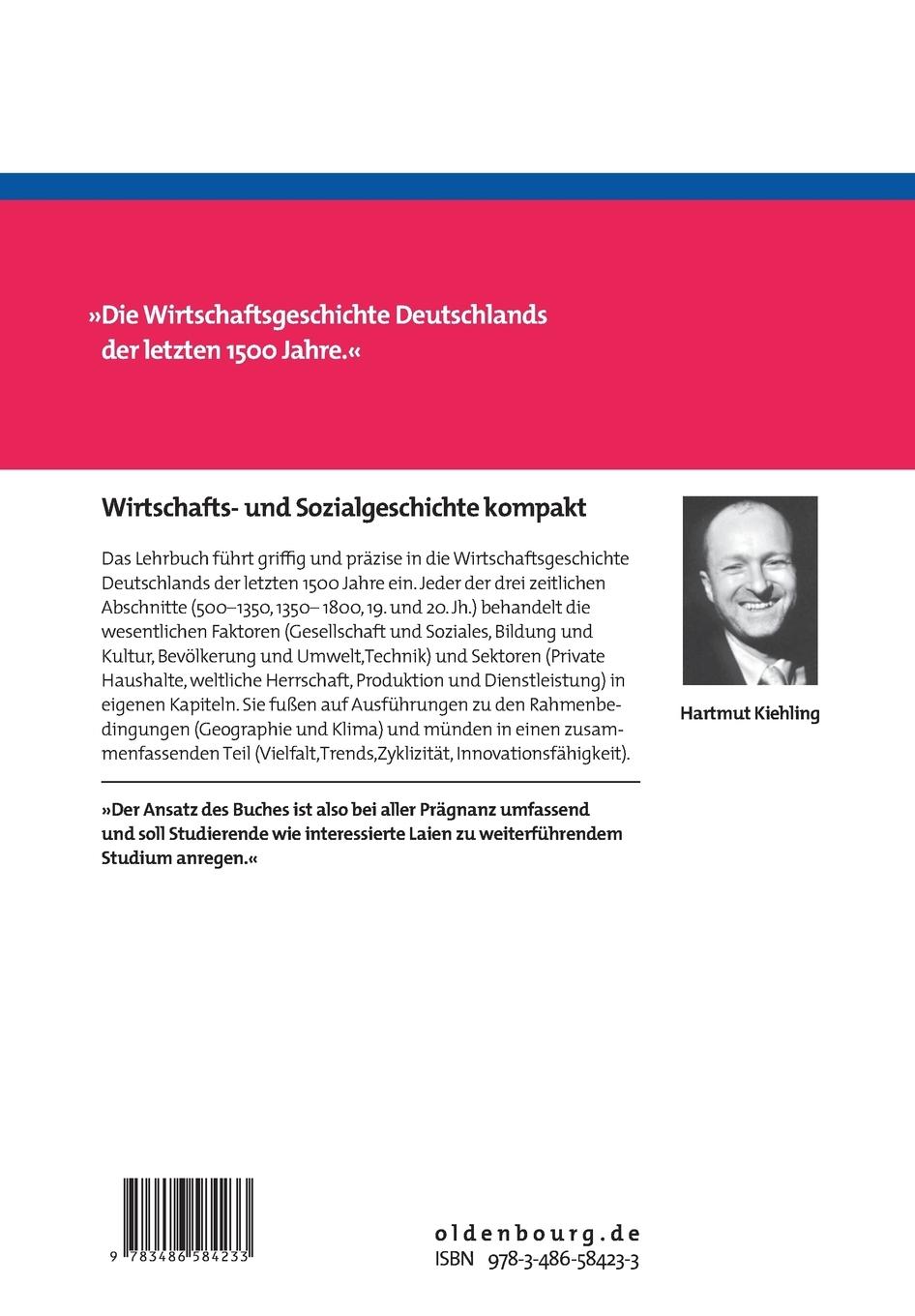 Rückseitencover Wirtschafts- und Sozialgeschichte kompakt