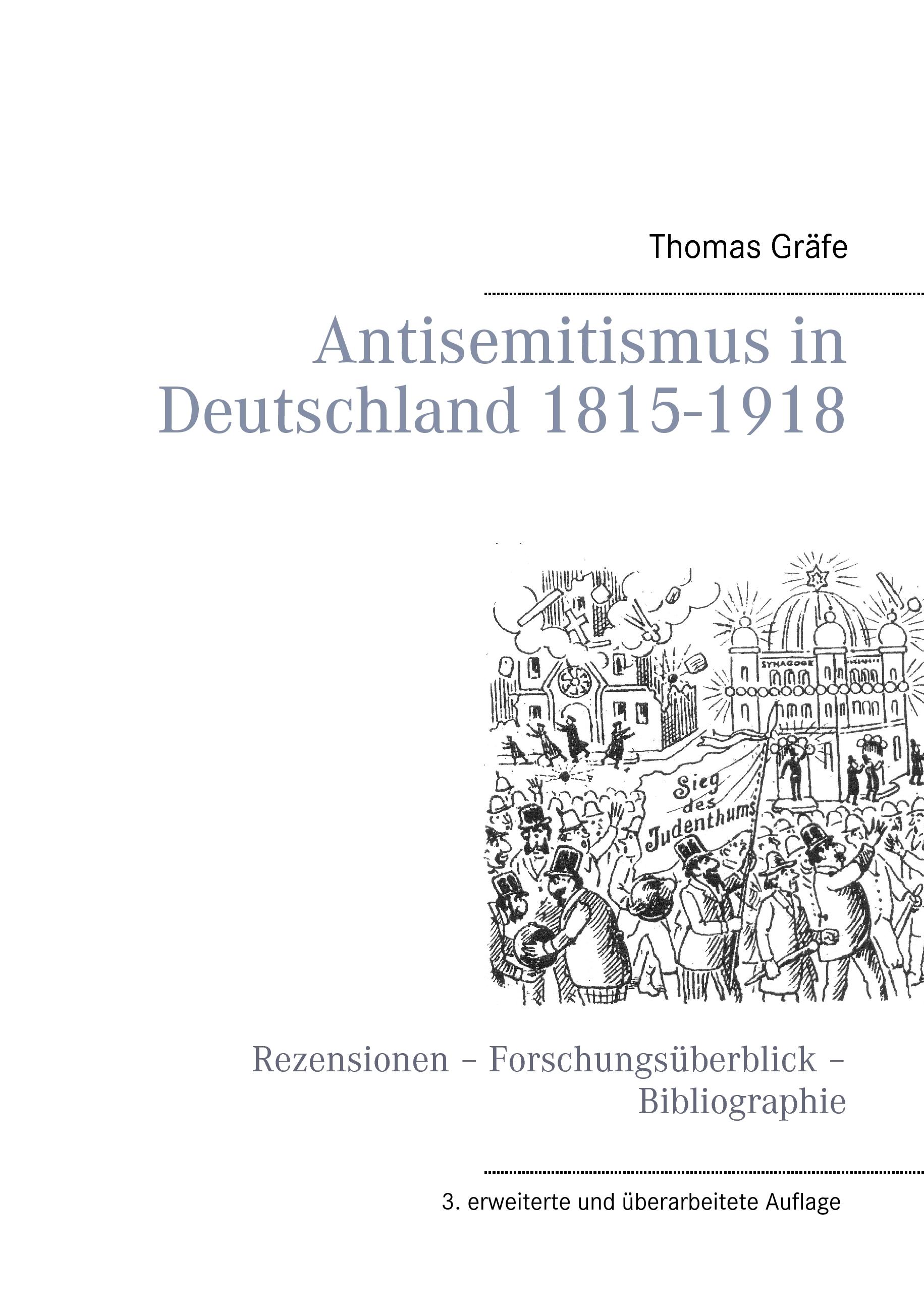 Vorderes Coverbild Antisemitismus in Deutschland 1815- 1918