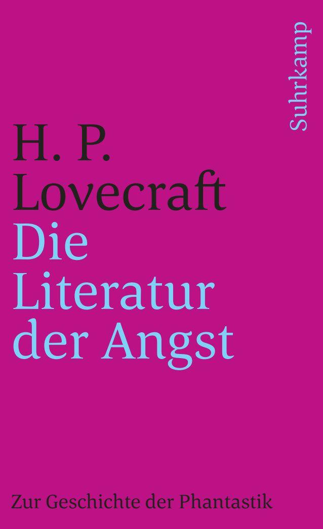 Vorderes Coverbild Die Literatur der Angst