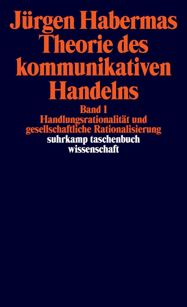 Vorderes Coverbild Theorie des kommunikativen Handelns