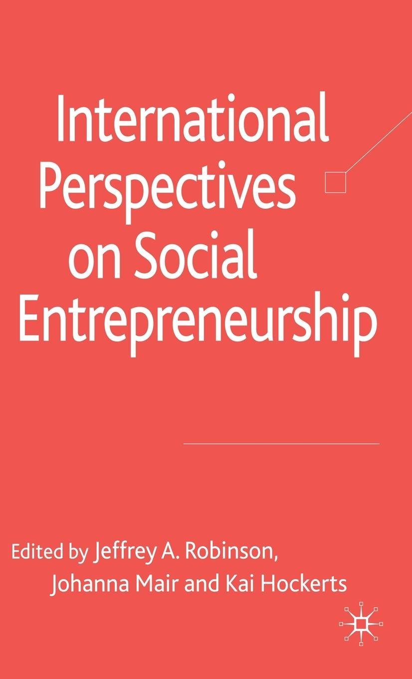 Vorderes Coverbild International Perspectives on Social Entrepreneurship