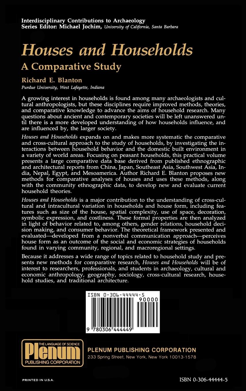 Rückseitencover Houses and Households