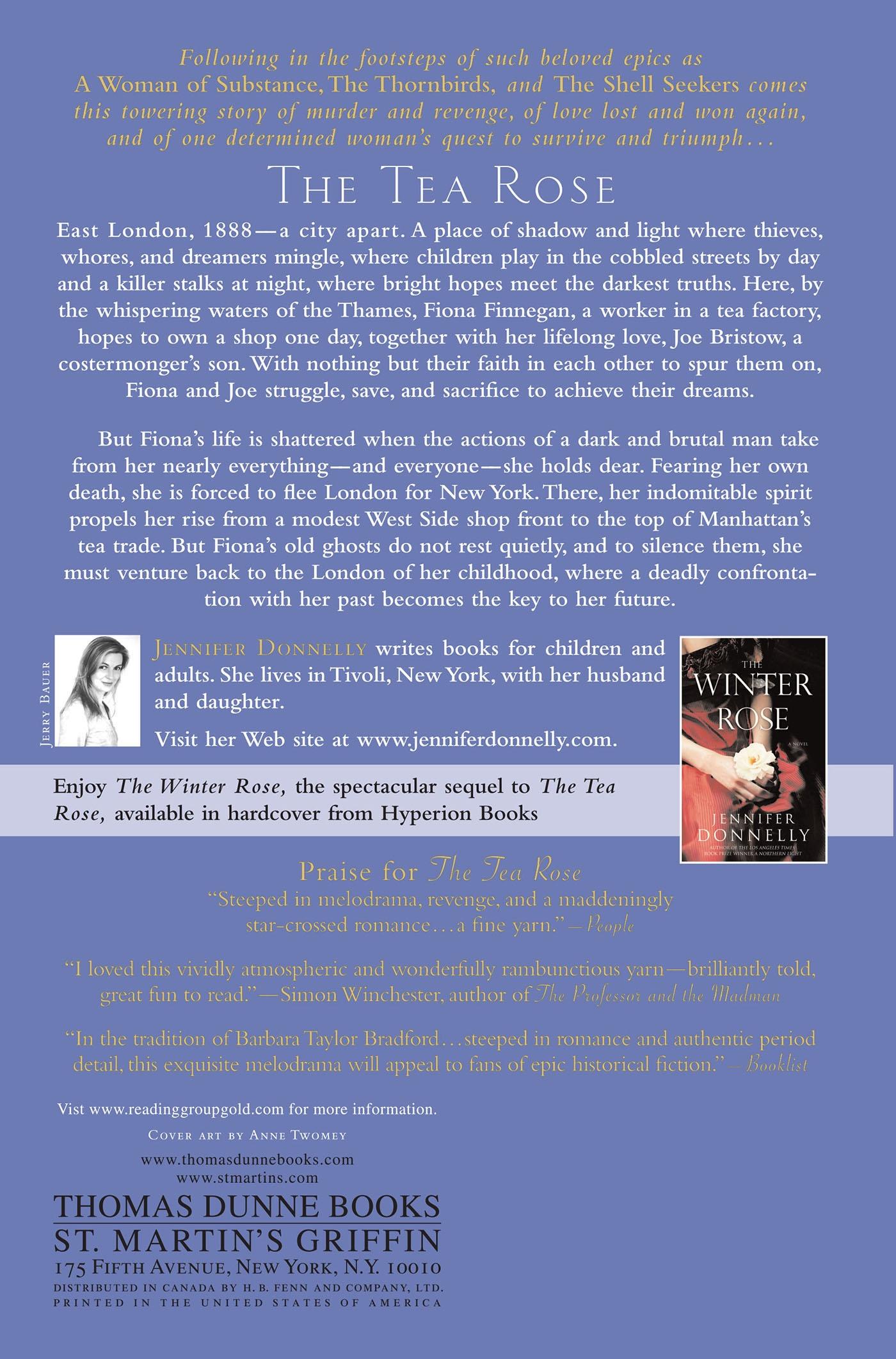 Rückseitencover The Tea Rose