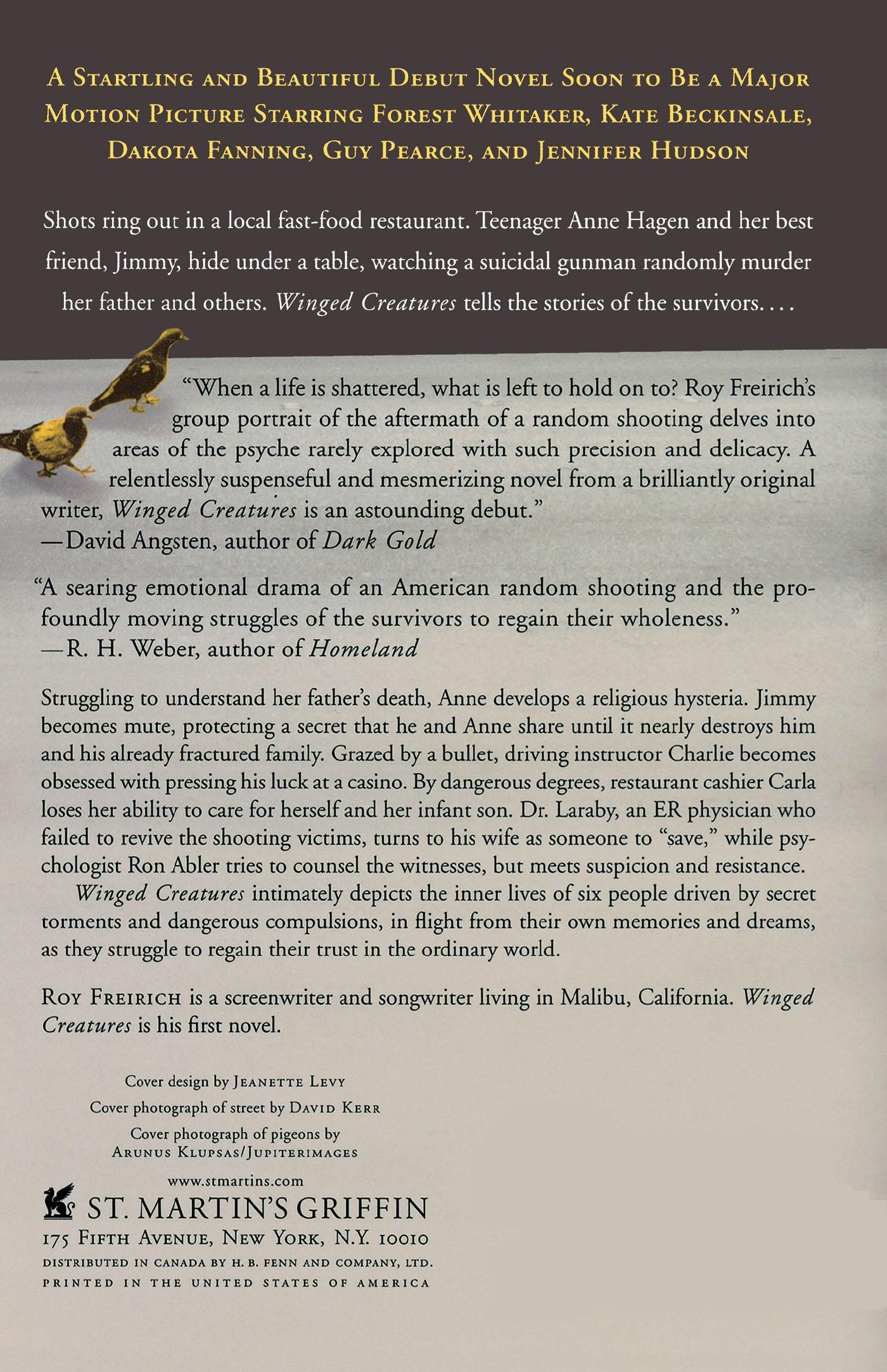 Rückseitencover Winged Creatures