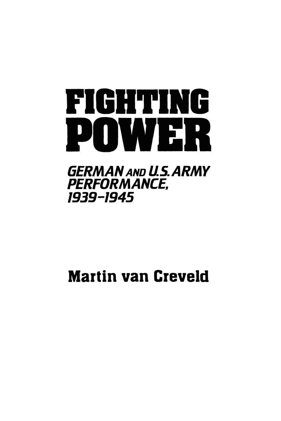 Vorderes Coverbild Fighting Power