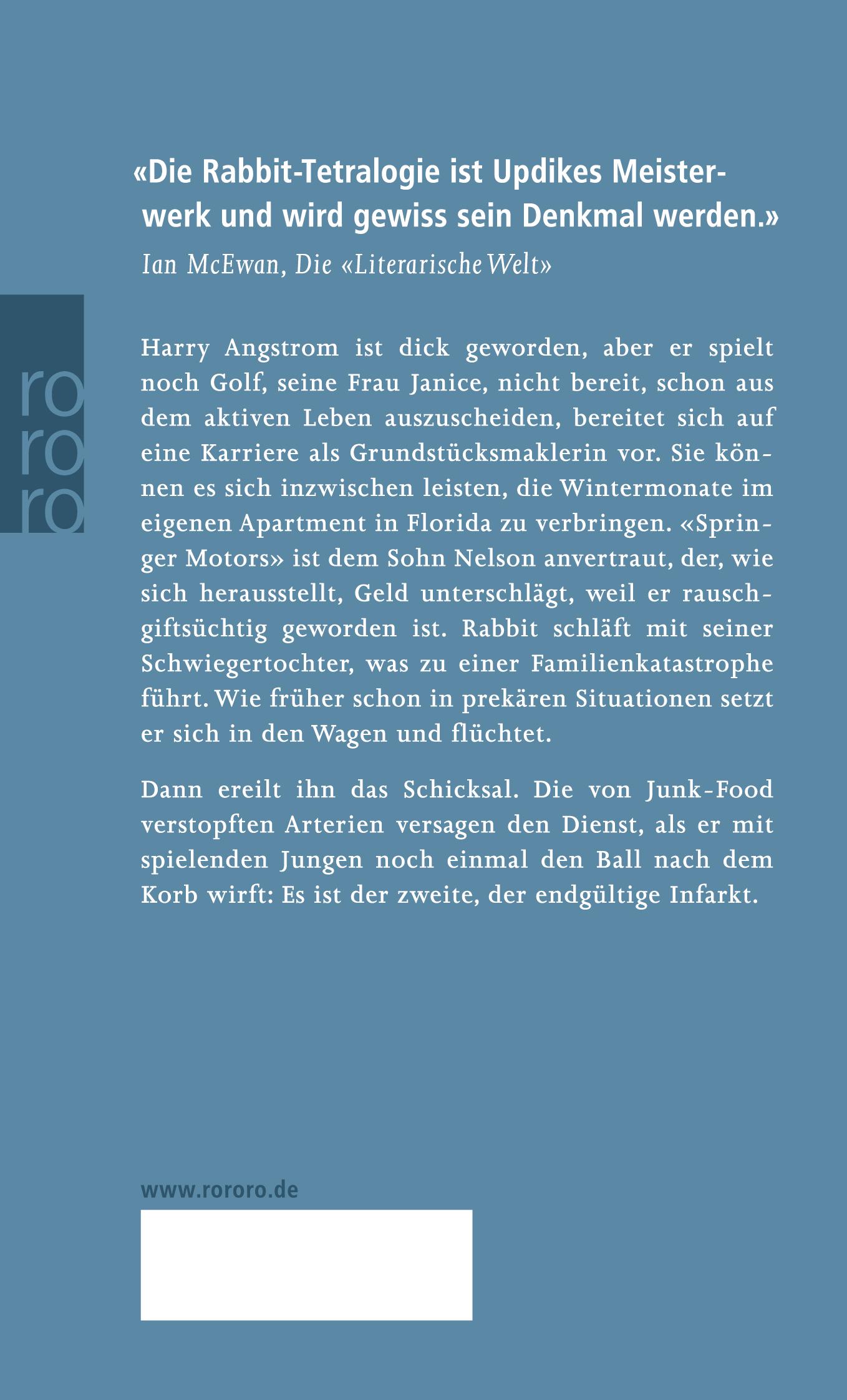 Rückseitencover Rabbit in Ruhe