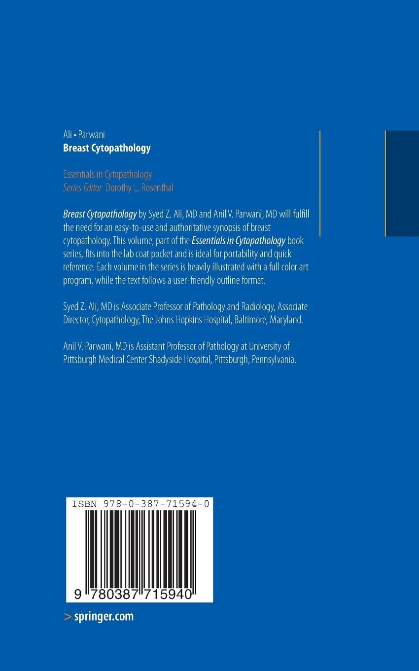 Rückseitencover Breast Cytopathology