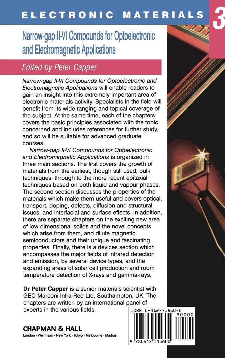 Rückseitencover Narrow-gap II-VI Compounds for Optoelectronic and Electromagnetic Applications