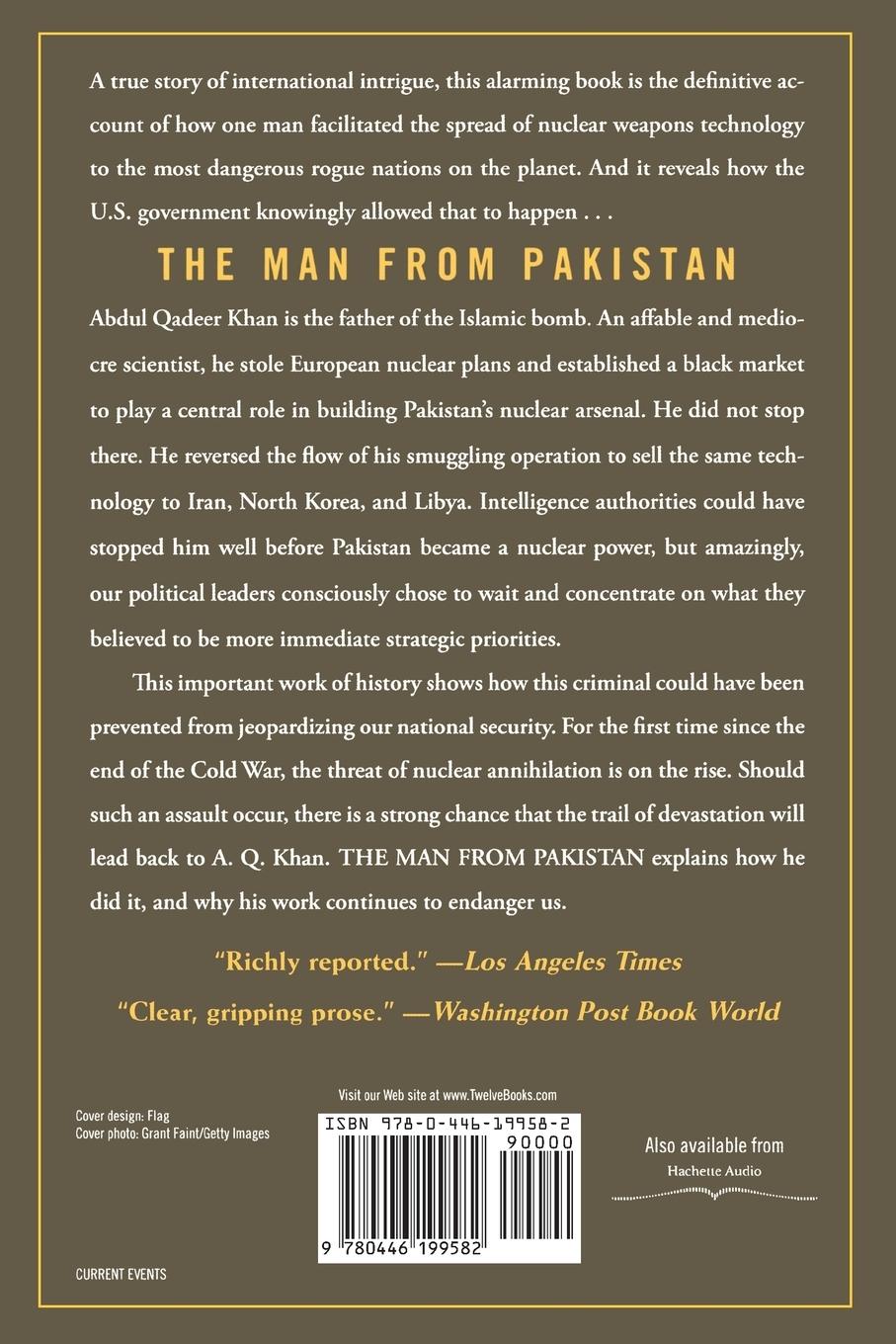 Rückseitencover The Man from Pakistan