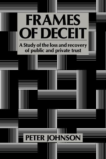 Vorderes Coverbild Frames of Deceit
