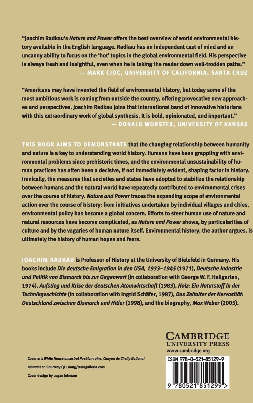 Rückseitencover Nature and Power