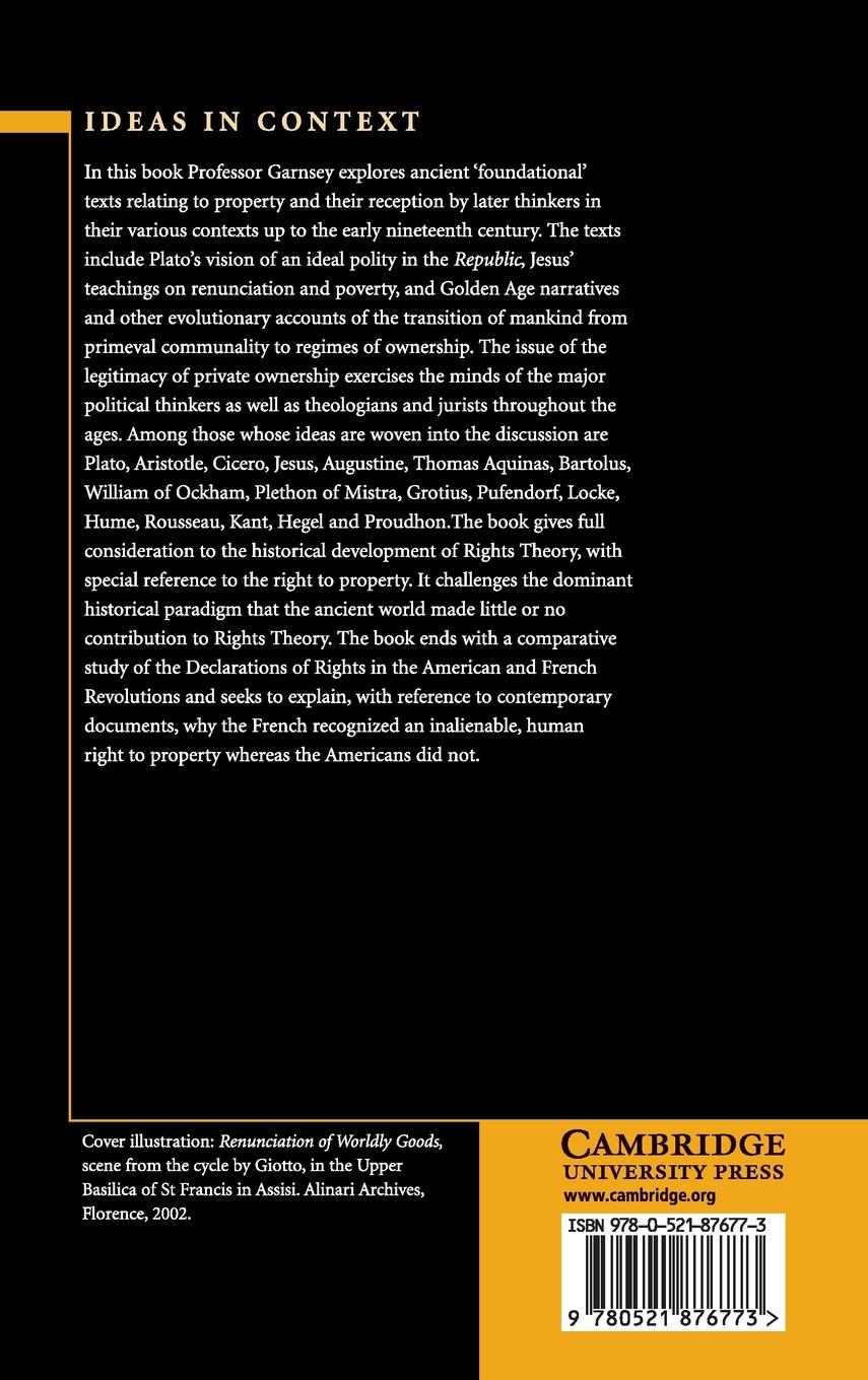 Rückseitencover Thinking about Property