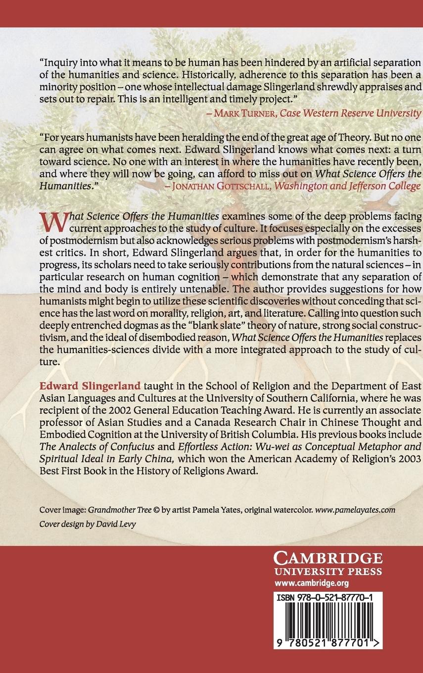 Rückseitencover What Science Offers the Humanities