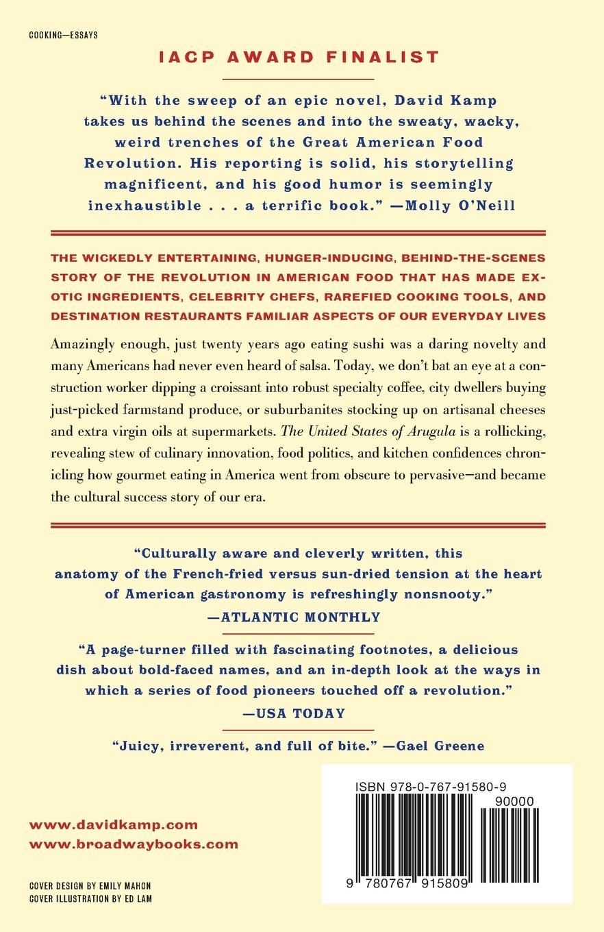 Rückseitencover The United States of Arugula