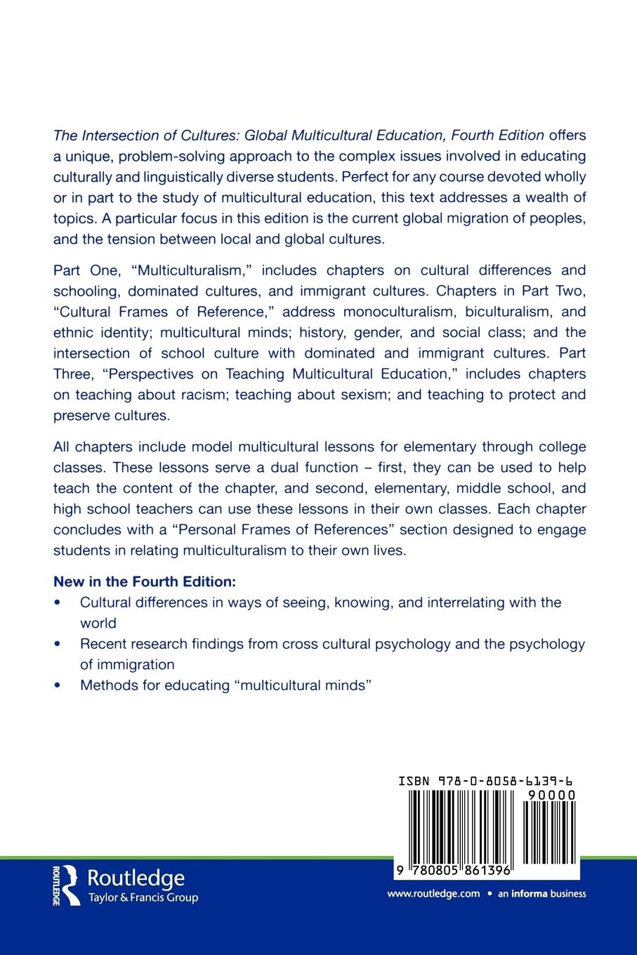 Rückseitencover The Intersection of Cultures