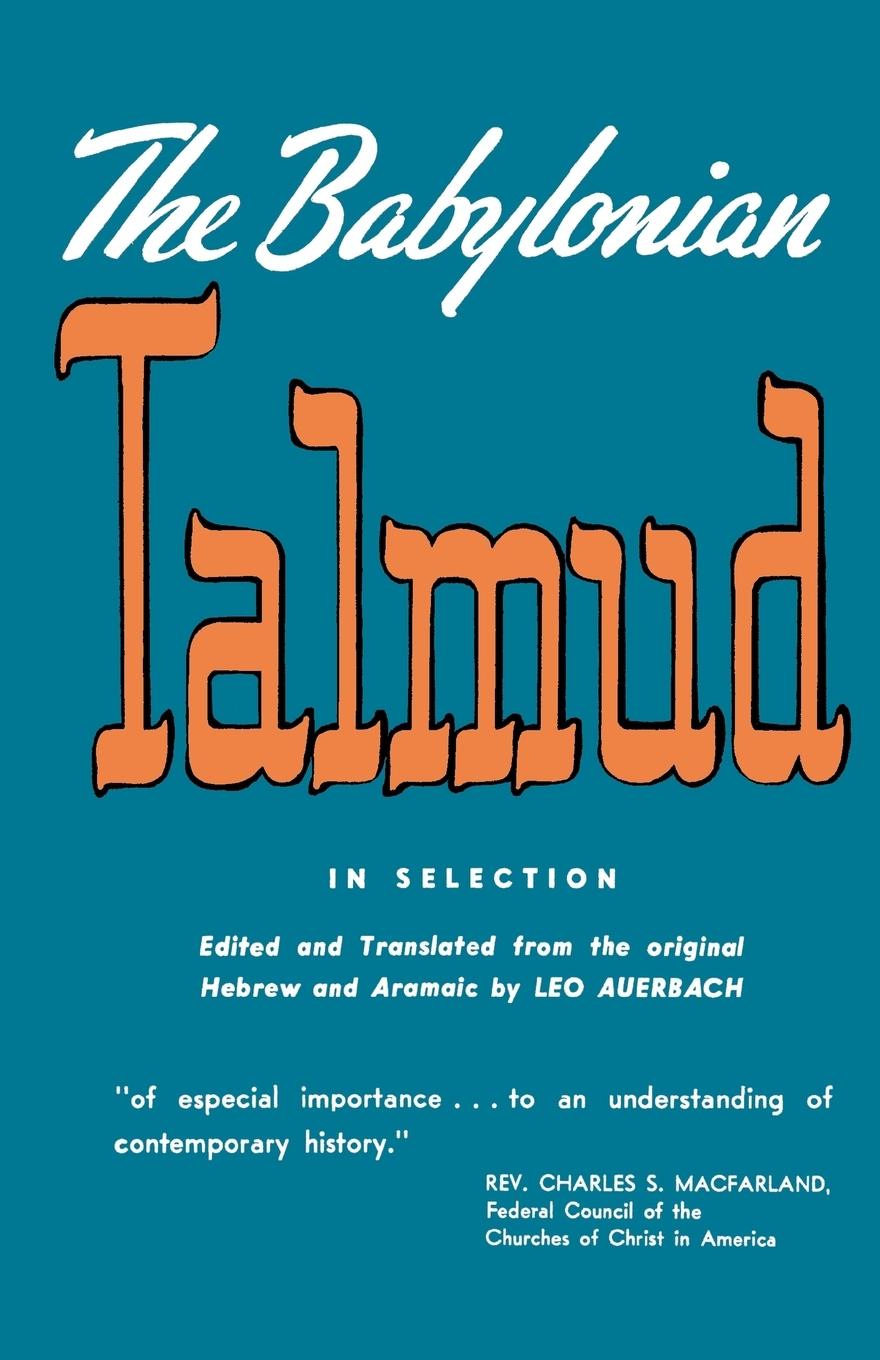 Vorderes Coverbild Babylonian Talmud