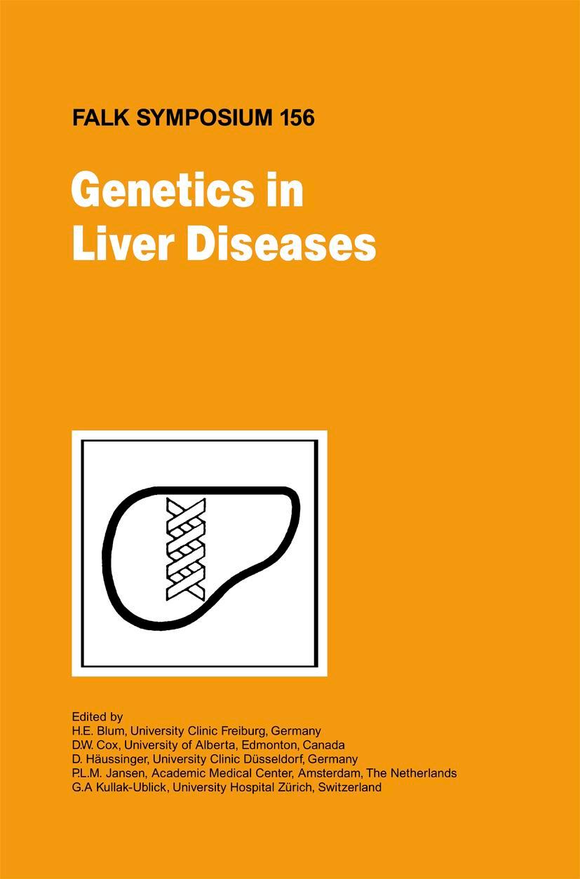 Vorderes Coverbild Genetics in Liver Disease