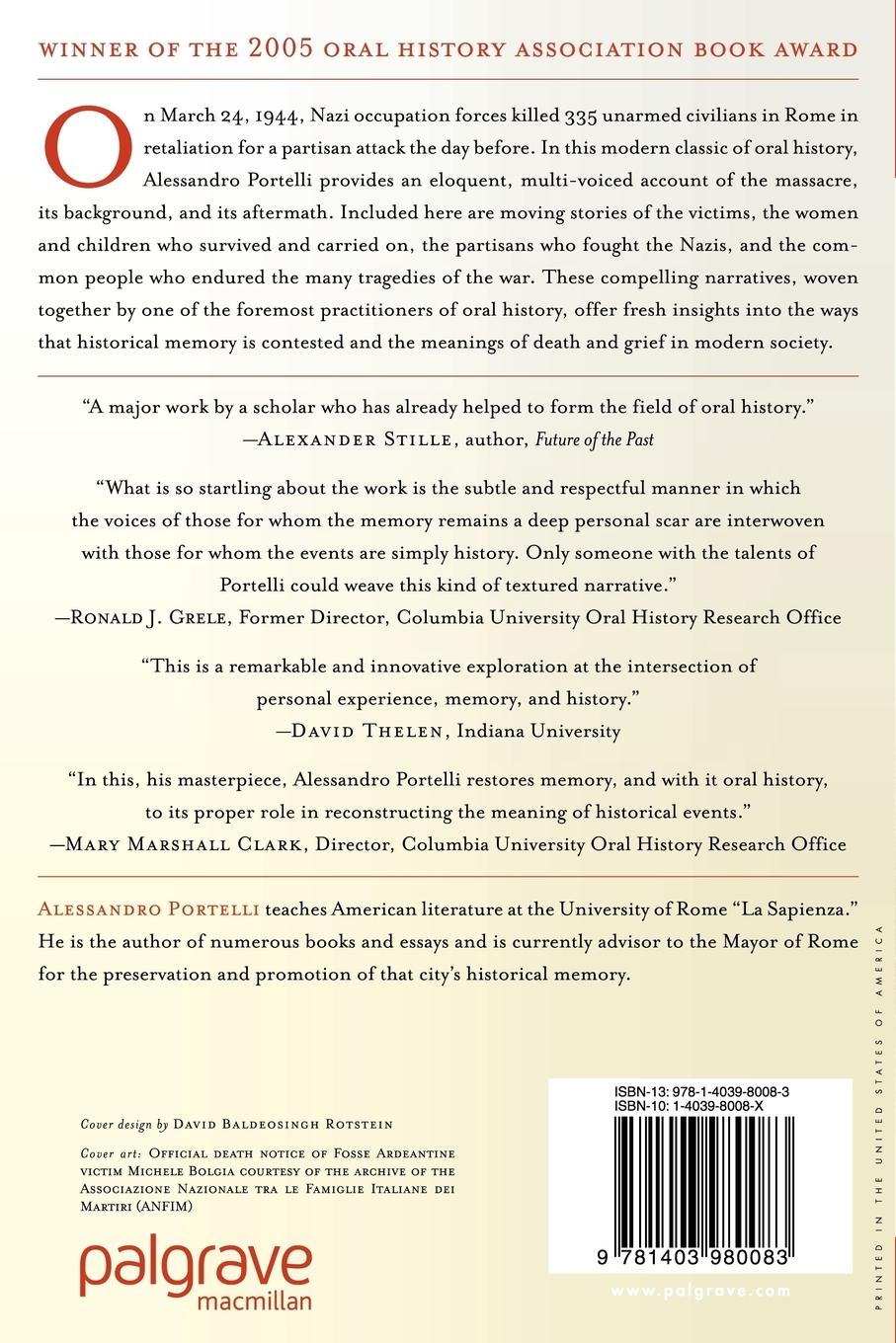 Rückseitencover The Order Has Been Carried Out