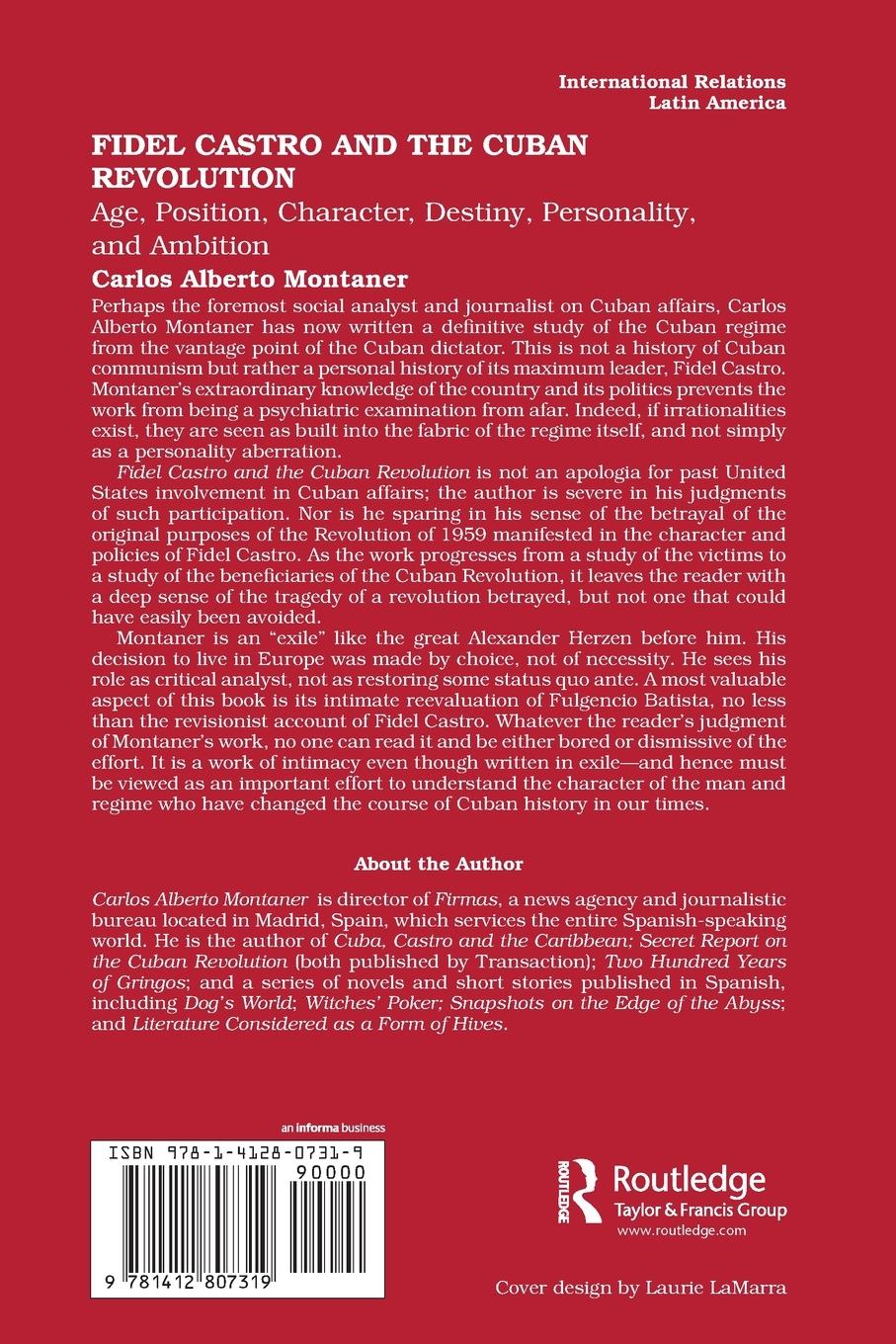 Rückseitencover Fidel Castro and the Cuban Revolution