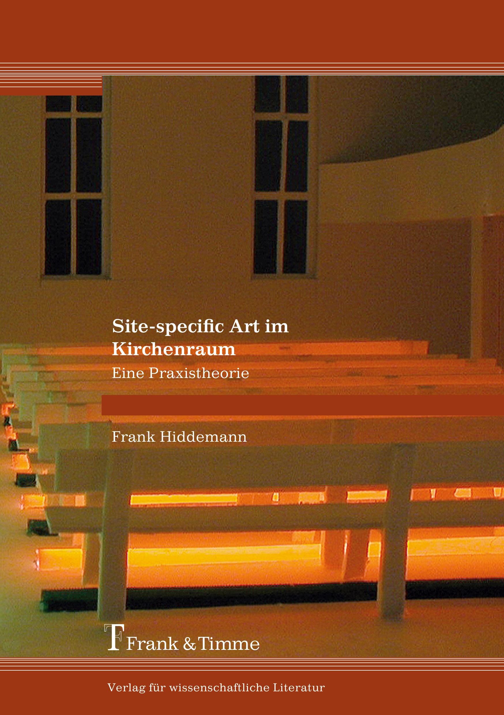 Vorderes Coverbild Site-specific Art im Kirchenraum