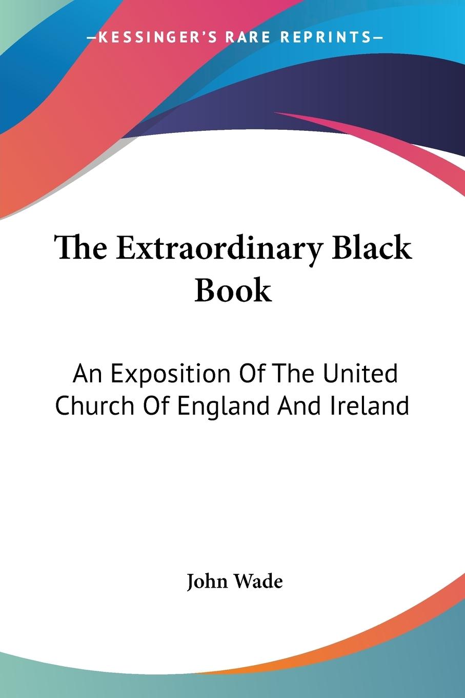 Vorderes Coverbild The Extraordinary Black Book