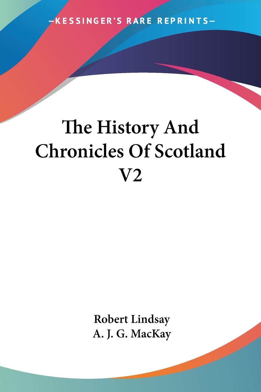 Vorderes Coverbild The History And Chronicles Of Scotland V2