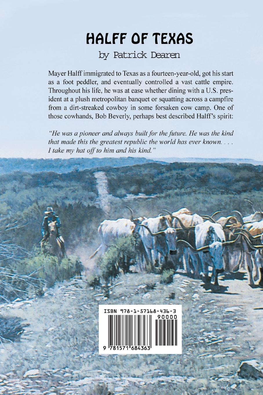 Rückseitencover Halff of Texas