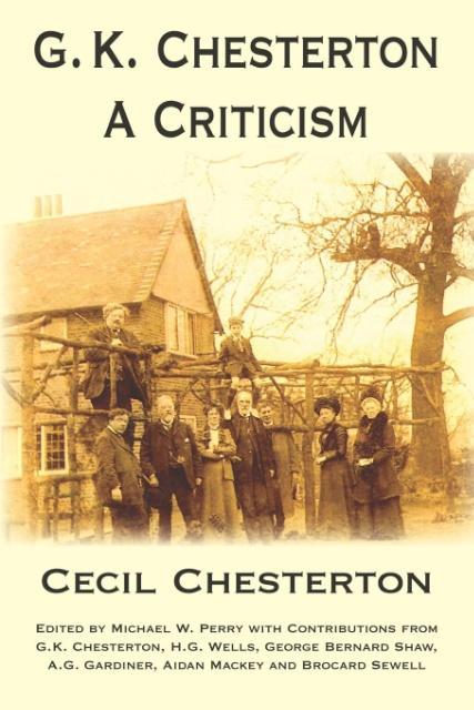 Vorderes Coverbild G. K. Chesterton, a Criticism