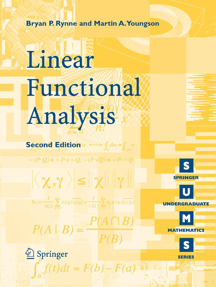 Vorderes Coverbild Linear Functional Analysis