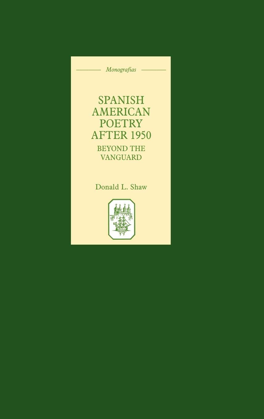 Vorderes Coverbild Spanish American Poetry After 1950