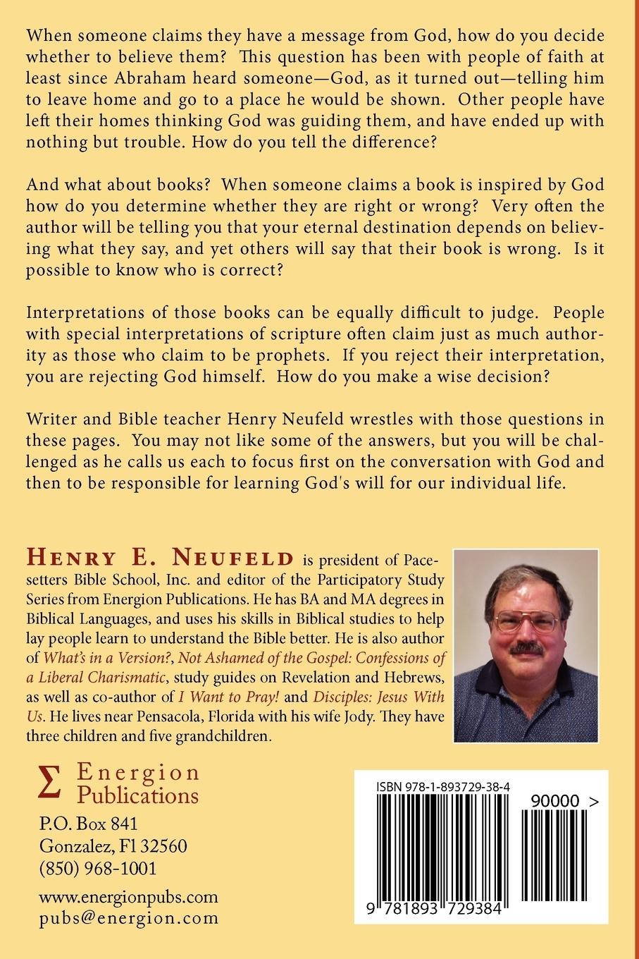 Rückseitencover When People Speak for God