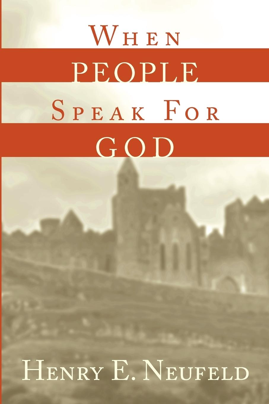 Vorderes Coverbild When People Speak for God